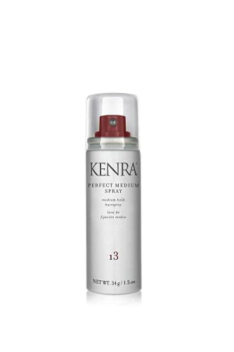 Kenra Professional Perfect Medium Spray 13 80% | Provides Styling Control Without Stiffness | Medium Hold | Fast-Drying Formulation | High Shine Finish | All Hair Types | Travel 1.5 oz | Amazon (US)