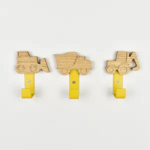 Construction Vehicle Wall Hooks | Kids Bedroom Decor - Etsy UK | Etsy (Global)