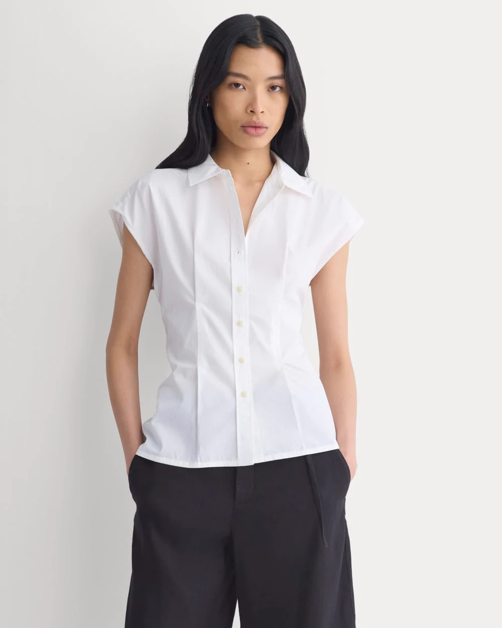 Muscle Shirt in Lightweight Cotton | White | Everlane