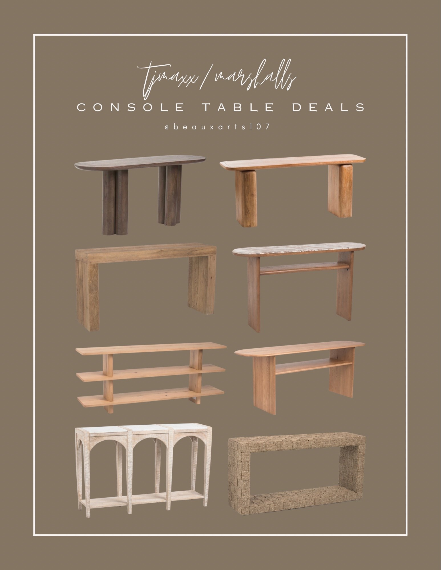 Check out these great console table deals for a high end look!

#LTKHome #LTKSaleAlert