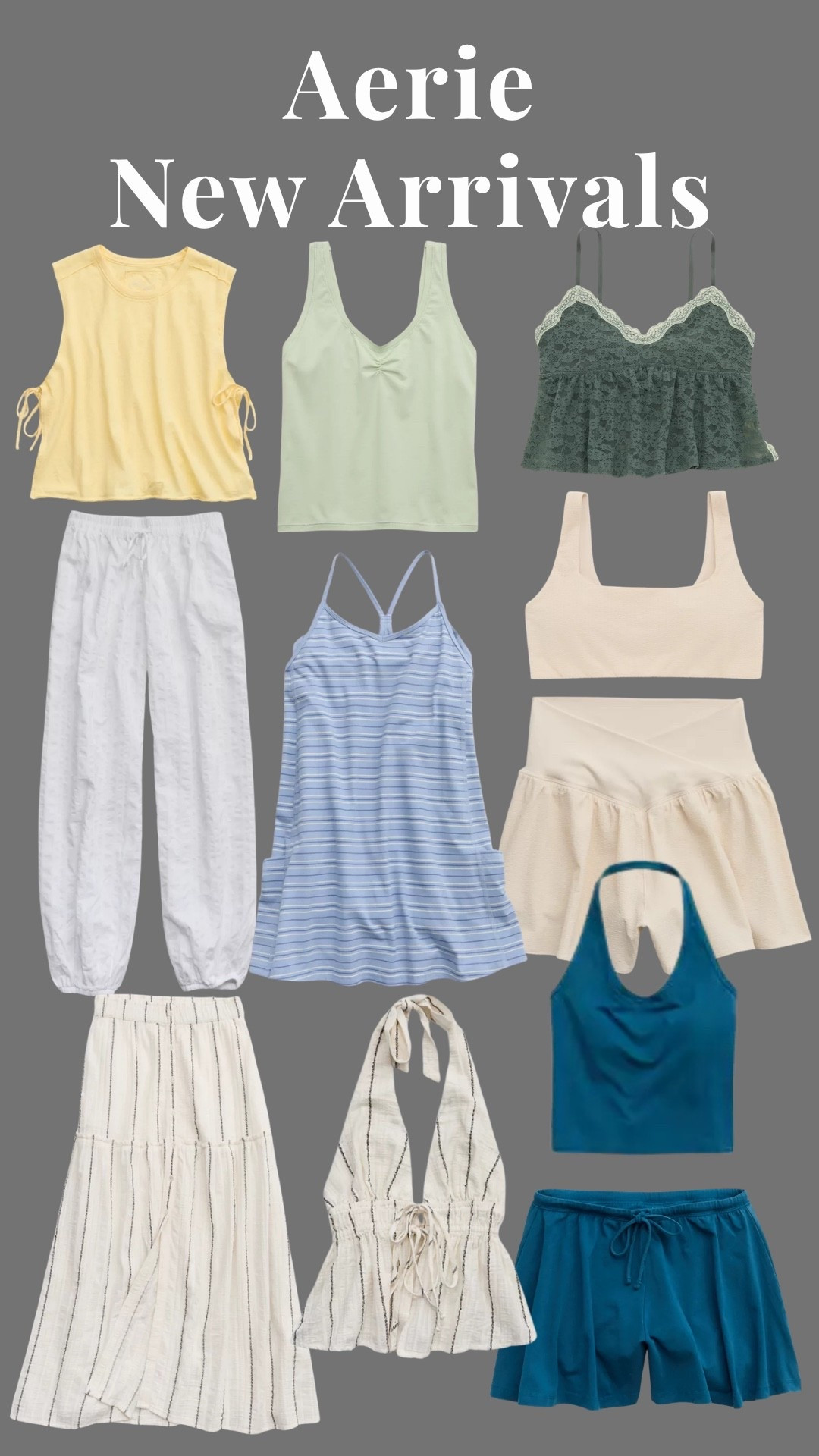 These aerie new arrivals are everything😍😍

@Aerie

#LTKootd #LTKSeasonal #LTKgrwm