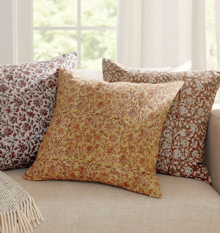 Dandelion Botanical Print Pillow Cover | Rejuvenation
