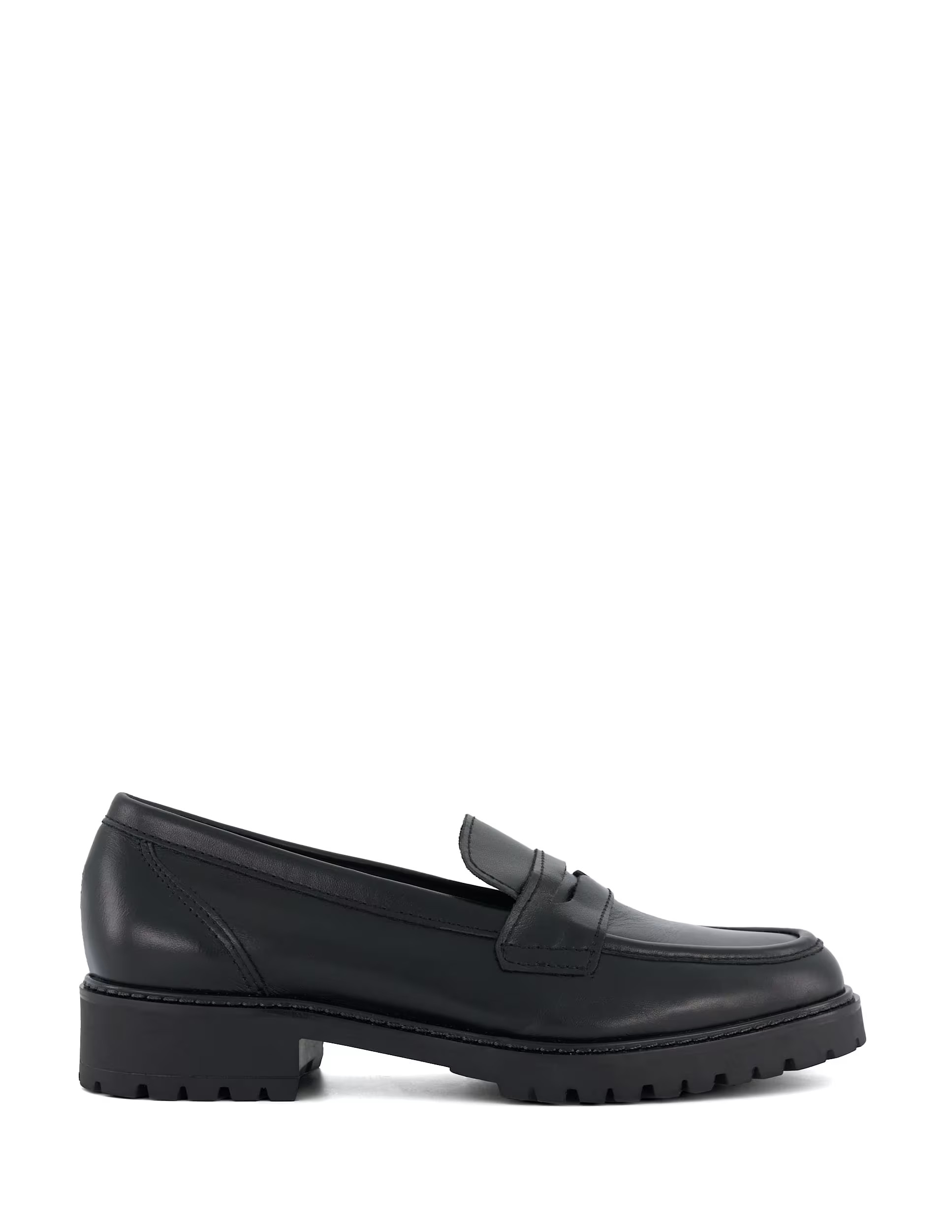 Wide Fit Leather Slip On Loafers | Marks & Spencer (UK)