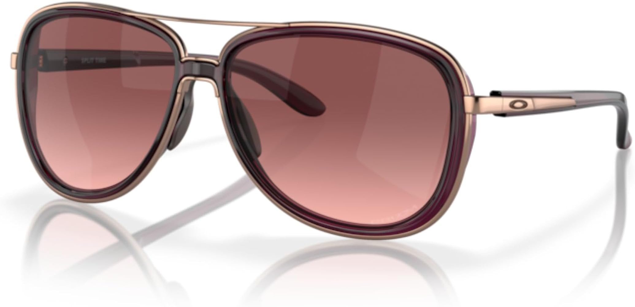 OAKLEY Split Time OO4129 Pilot Sunglasses For Men For WoMen+ Bundle Accessory Leash Kit, Microfib... | Amazon (US)