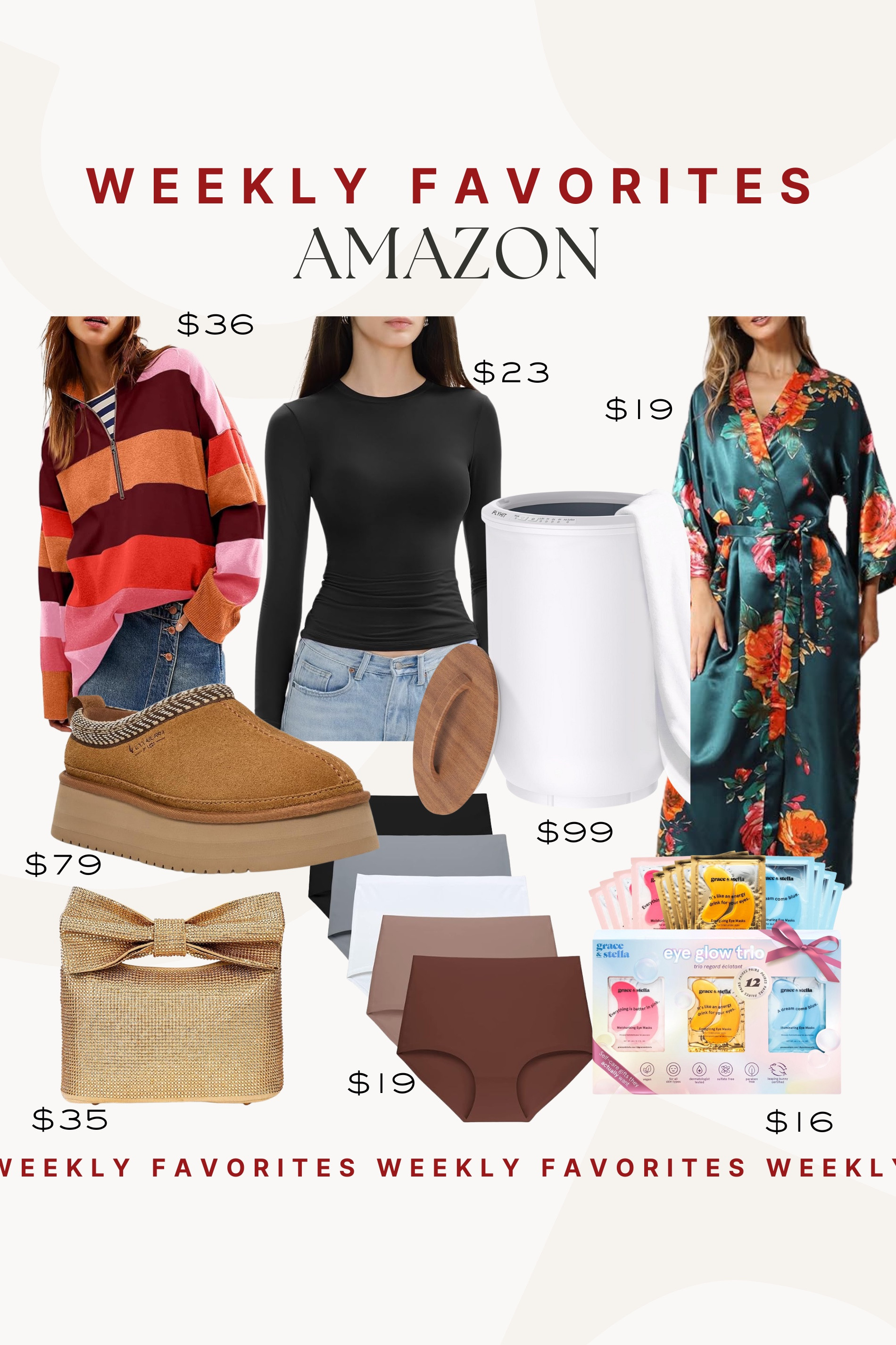 Our Amazon weekly favorites!! The cutesttt and comforts ugg look for less from Amazon, perfect to gift for her!

Amazon style, Amazon favorites, Amazon top sellers, Amazon striped sweater, Amazon look for less

#LTKSeasonal #LTKFindsUnder50 #LTKFindsUnder100