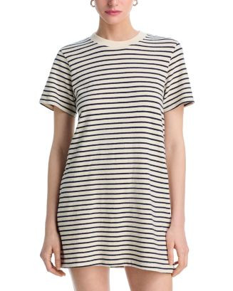 perfectwhitetee Rhett Brushed Rugby T Shirt Dress | Bloomingdale's Women | Bloomingdale's (US)