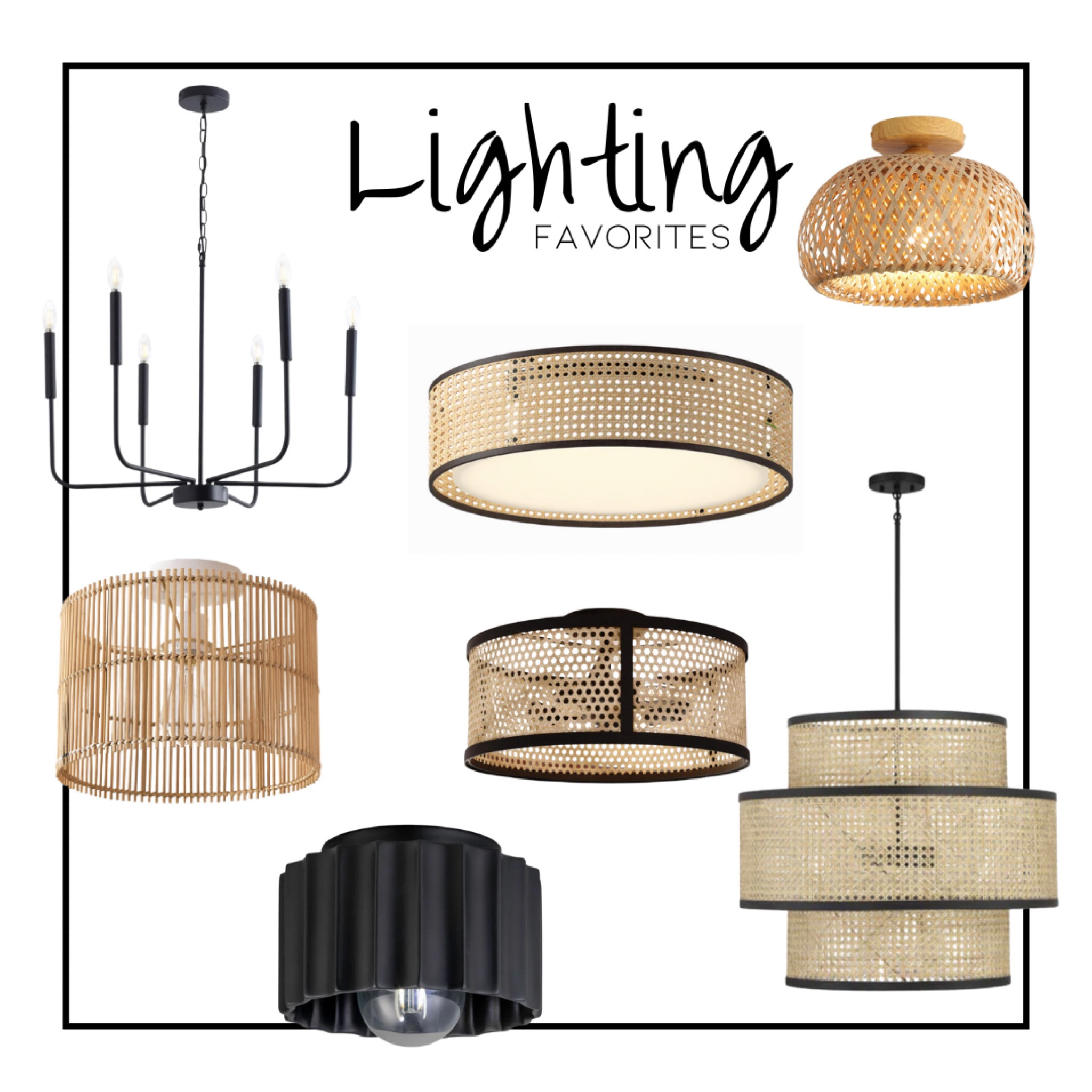 Boho Lighting Favs!

#LTKhome #LTKMostLoved