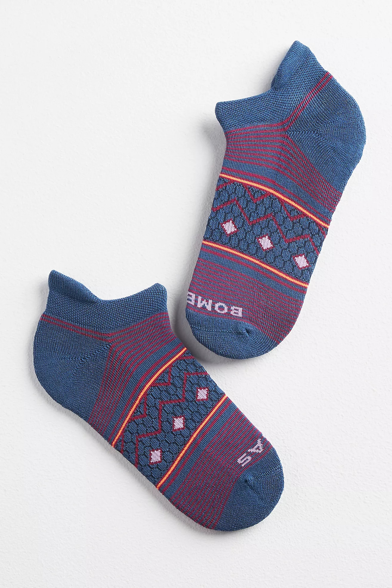 Bombas Solid Feed Stripe Fairisle Socks | Anthropologie (US)