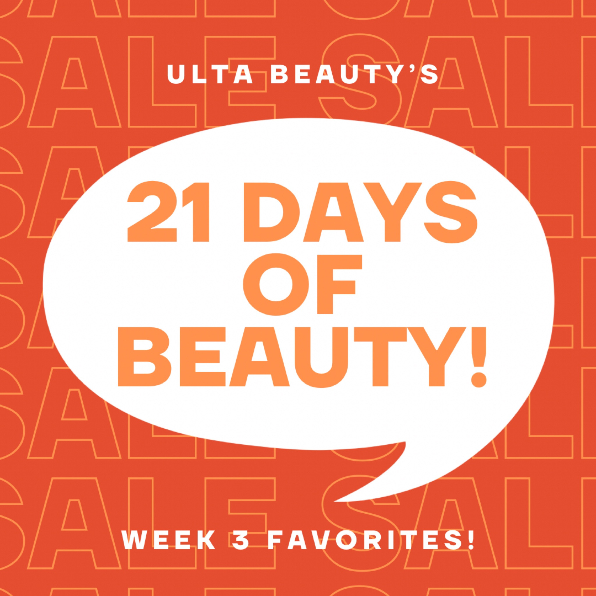 Week 3 of 21 days of Beauty! Make sure to note the date so you know when each product is discounted!

Buxom serum 9/14
Lolavie detangler 9/15
BeautyStat C perfector 9/16
B&amp;B hair mist 9/18
Supergoop mattescreen 9/19
