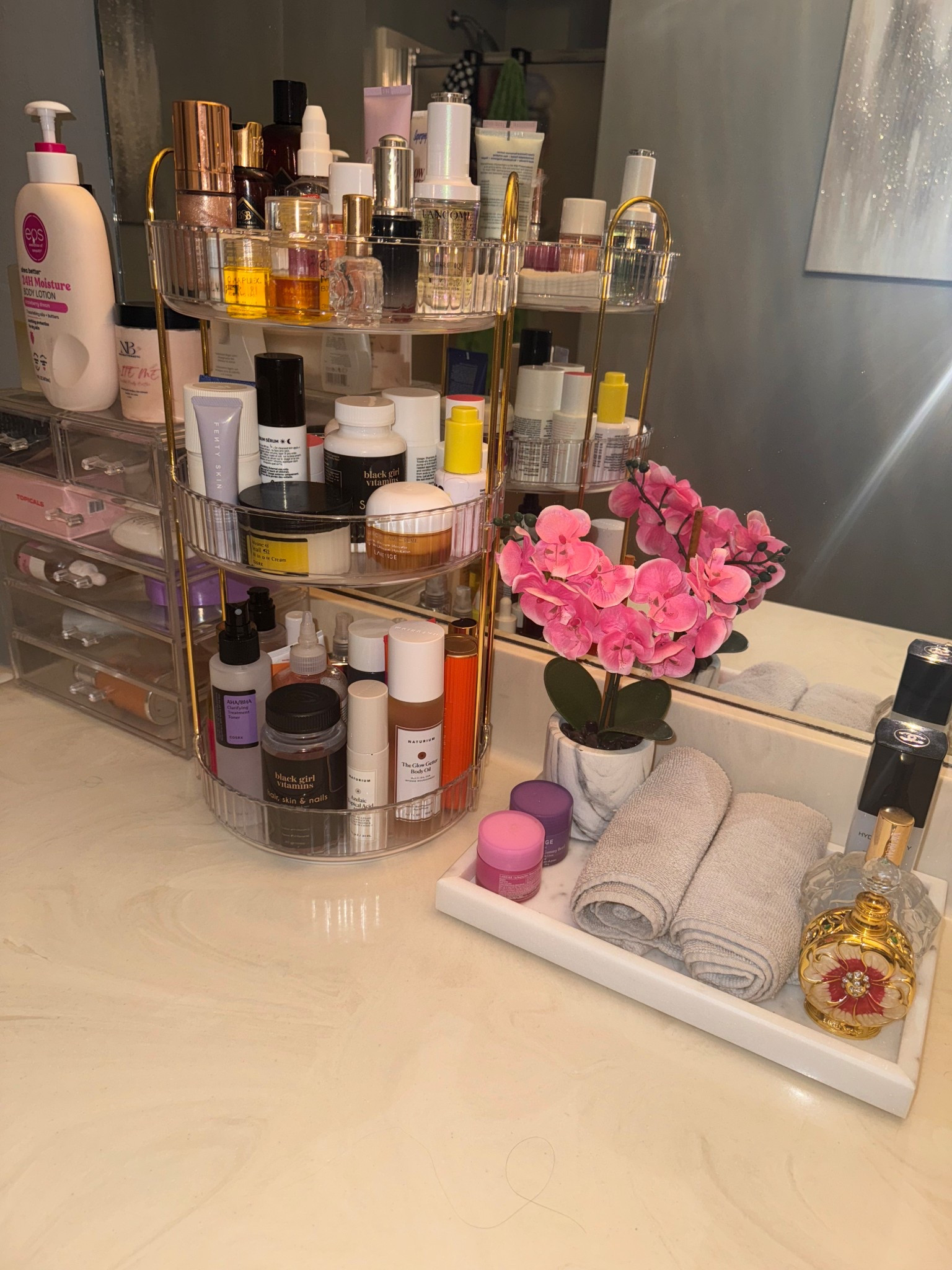 I love products so this was perfect to help organize and declutter. So easy to assemble. 

See fav face or body products collection for the product links! 

#LTKGiftGuide #LTKHome #LTKBeauty