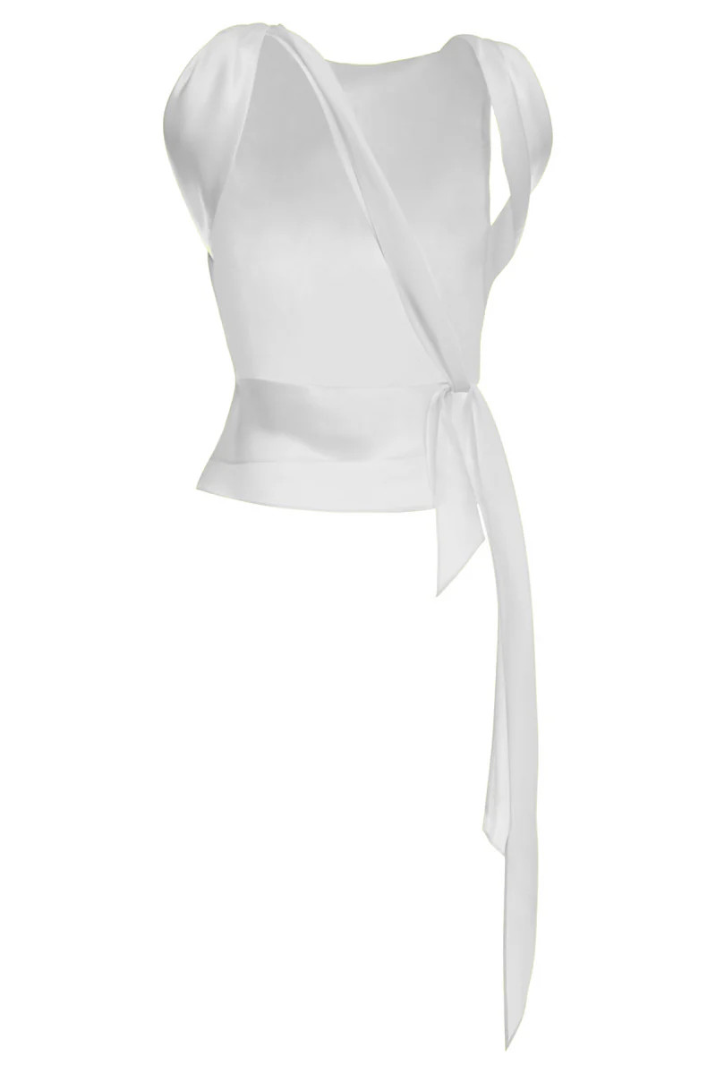 ASHER TOP BLANC | The Bar