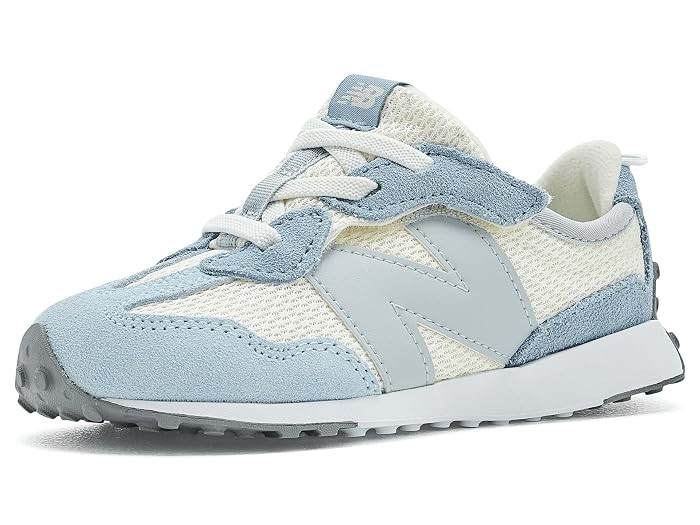 New Balance Kids 327 New-B (Infant/Toddler) Kid's Shoes White/Passion Fruit : 5.5 Toddler W, Synthetic | Zappos.com