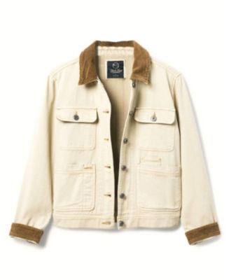 Junk Food Clothing Women's Denim Corded Collar Chore Jacket  | Bloomingdale's Women | Bloomingdale's (US)