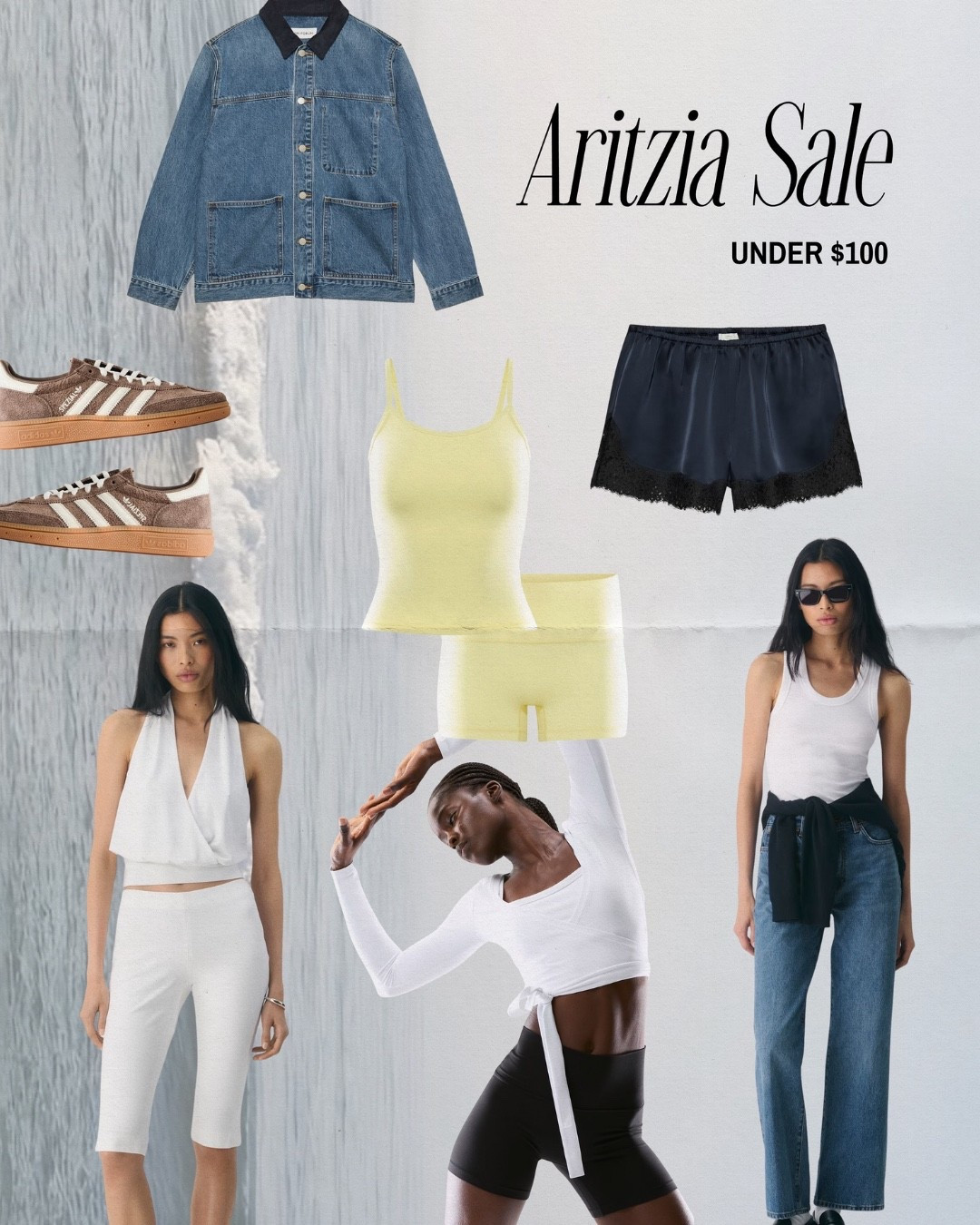Aritzia sitewide sale !!!

Aritiza finds, summer outfit inspo, date night, daily outfit wear, jeans, denim, matching set, Pilates, outfit ideas spring, travel finds