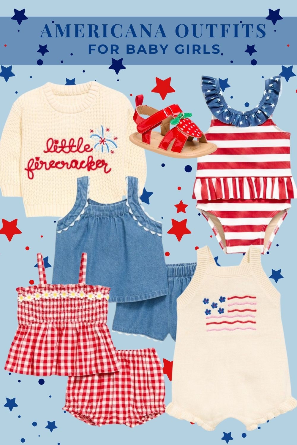 Americana Outfits for Baby Girls 🇺🇸 

#LTKSeasonal #LTKKids #LTKBaby
