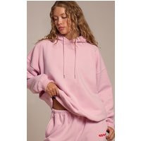 Pink Plt Studio Puff Print Oversized Hoodie | PrettyLittleThing US