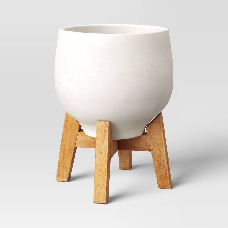 Large Ceramic Standing Planter Off White - Threshold™ | Target