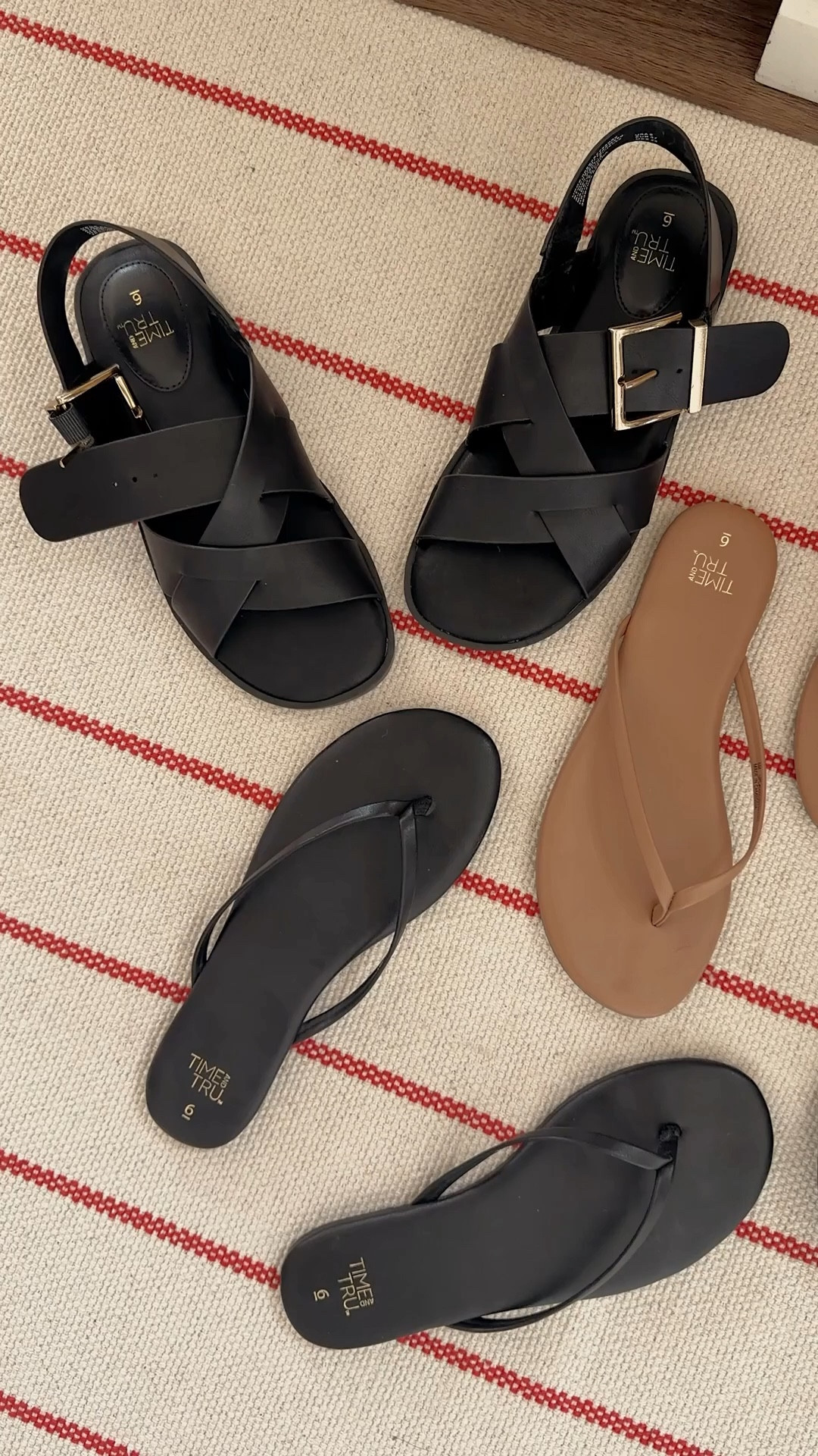 Cozy shoes for spring and summer all from Walmart! 