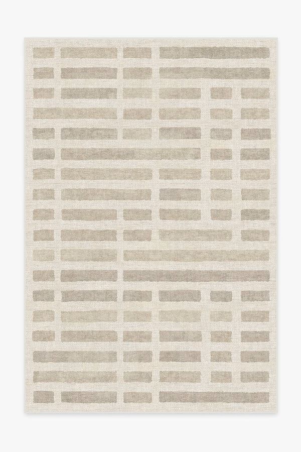 Laine Ivory & Natural Rug | Ruggable