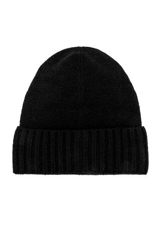 Hat Attack Cashmere Cuff Slouchy Beanie in Black from Revolve.com | Revolve Clothing (Global)