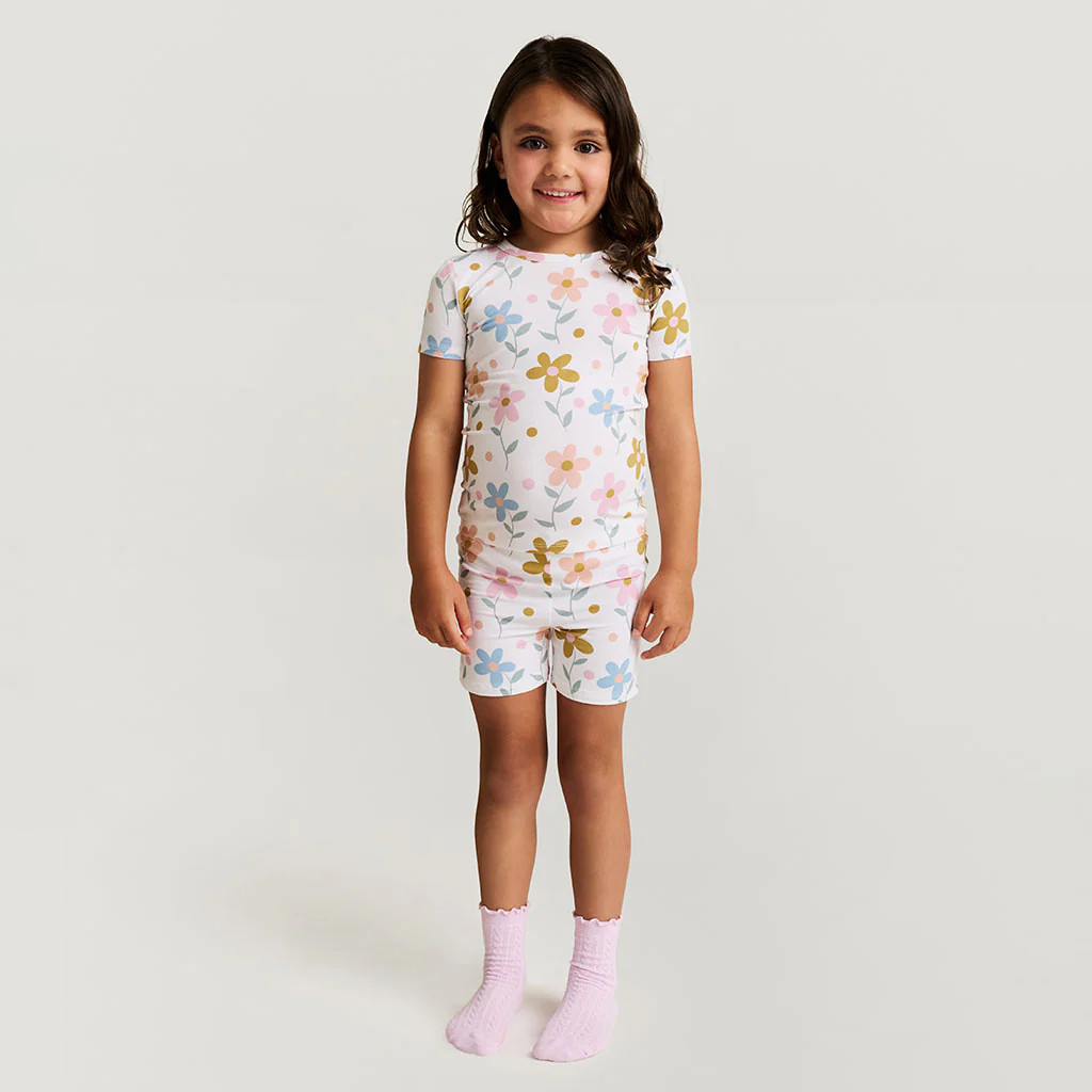 Daisy Classic Pajama Short Set | Posh Peanut