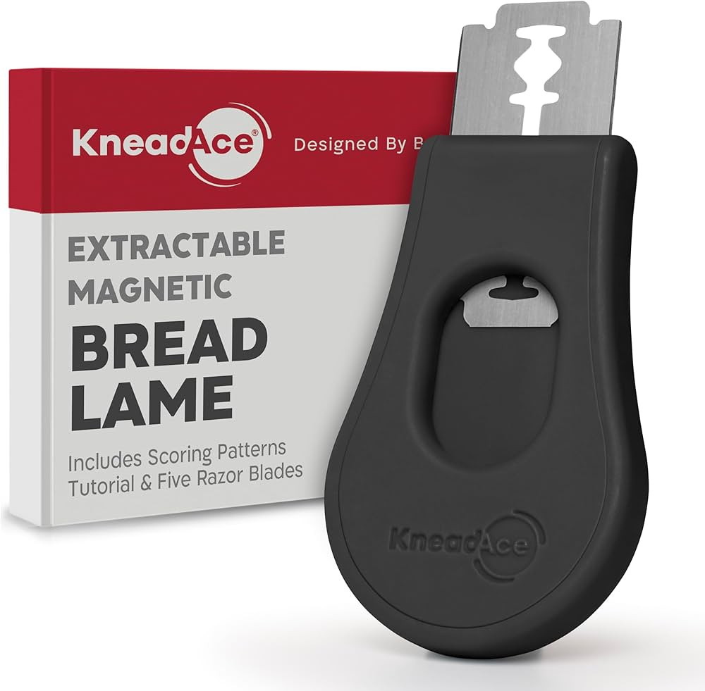 KNEADACE Extractable & Magnetic Bread Lame Dough Scoring Tool - Professional Sourdough scoring to... | Amazon (US)