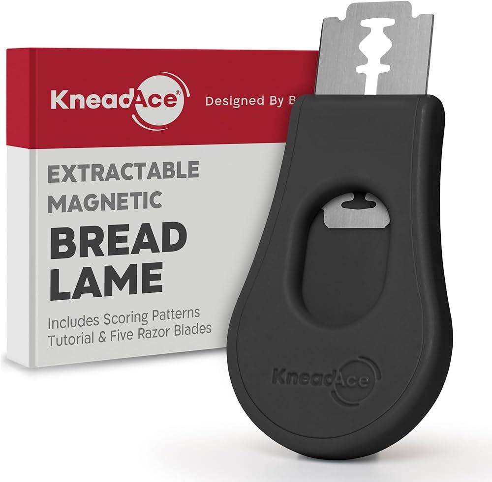 KNEADACE Extractable & Magnetic Bread Lame Dough Scoring Tool - Professional Sourdough scoring to... | Amazon (US)