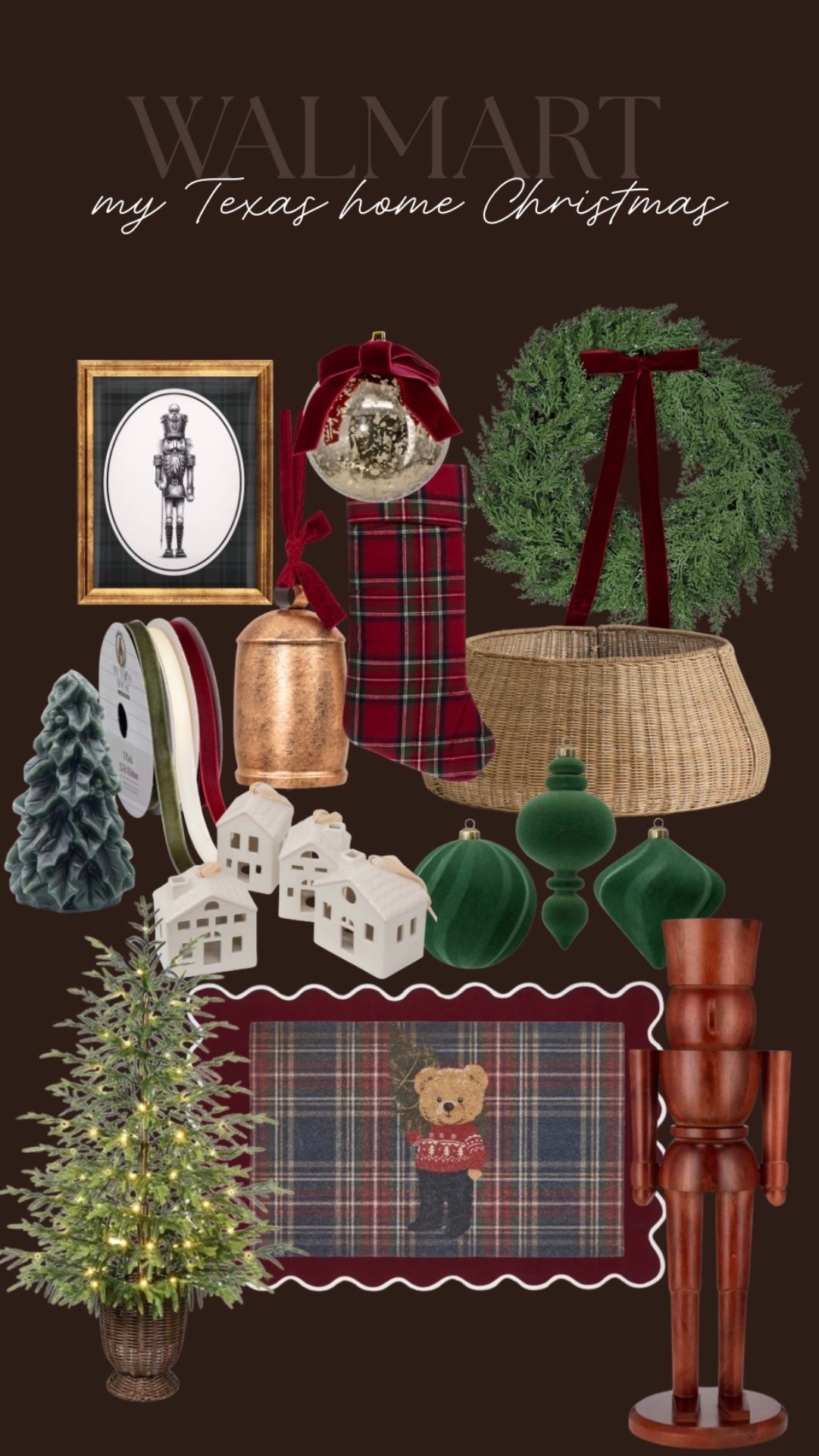 @Walmart my Texas home Christmas new arrivals! 

#mytexashomechristmas #christmas #christmasdecor #christmashomedecor #ornaments #walmarthome #walmartchristmas #walmartfinds #walmartmytexashome #newatwalmart #christmaswreath #doormat #topsellers #trending #frontporchdecor #holidaydecor #affordablefinds