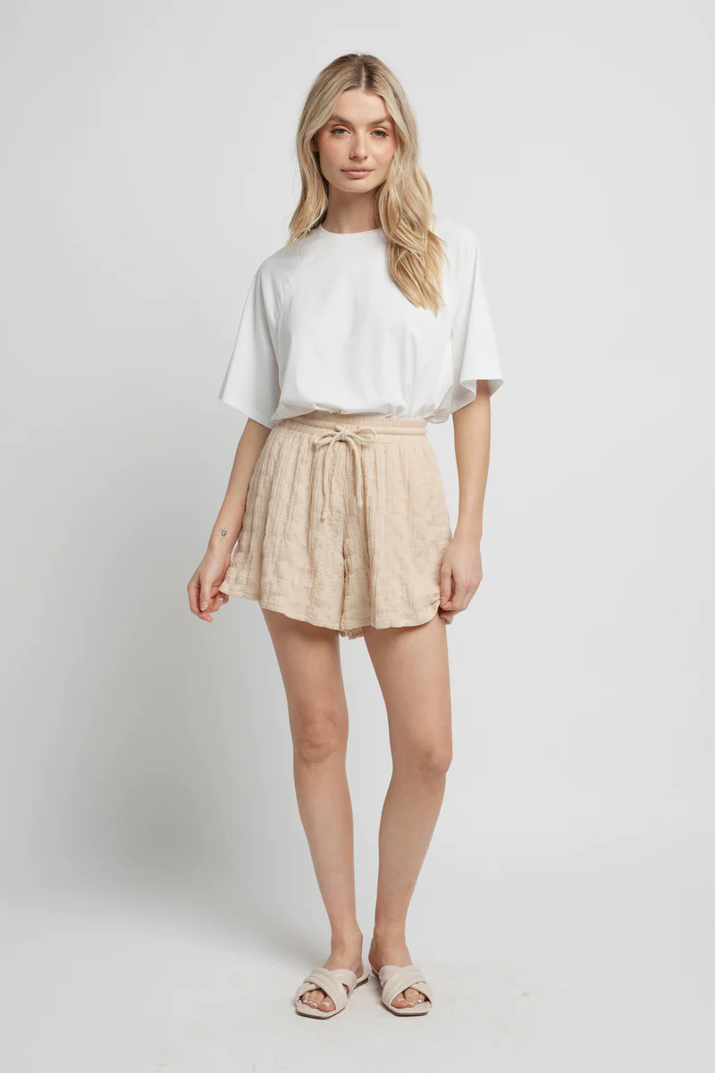 Santorini Swing Shorts - Beige | Apero Label