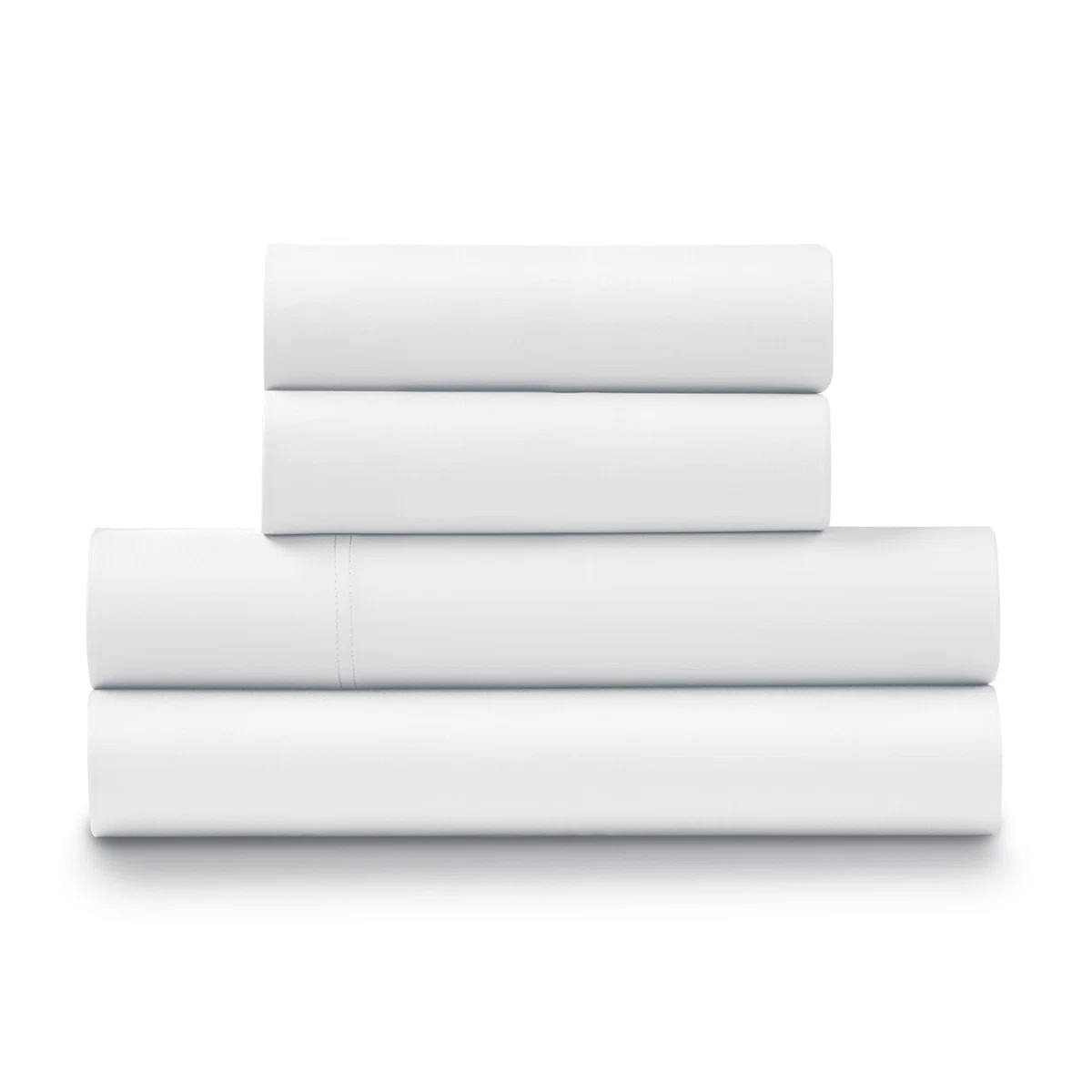 500 Thread 100% Cotton Sateen Sheet Set (4PC.) | Wayfair North America
