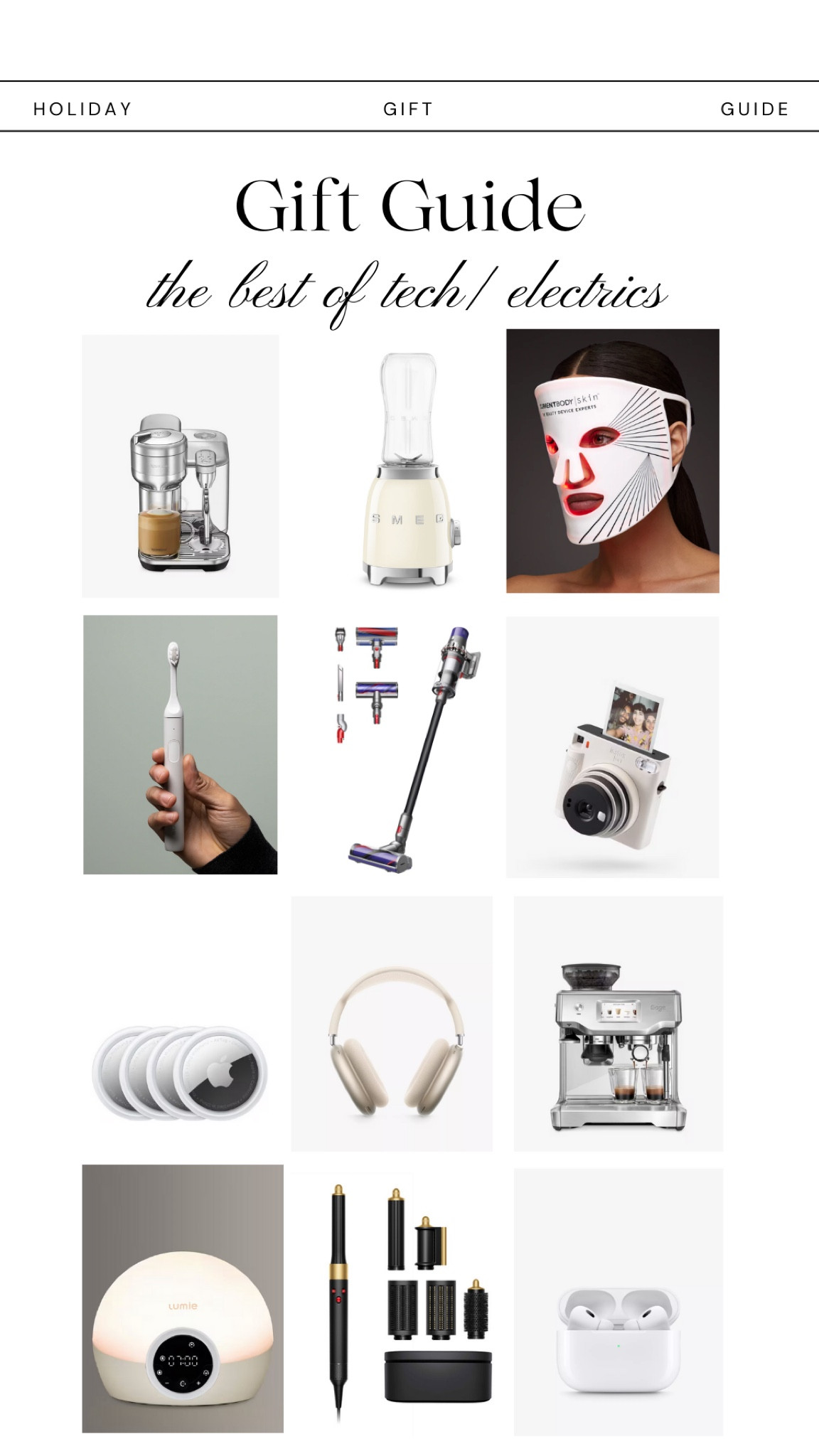 The best tech gifts for 2024 for her 

#LTKeurope #LTKuk #LTKgiftguide