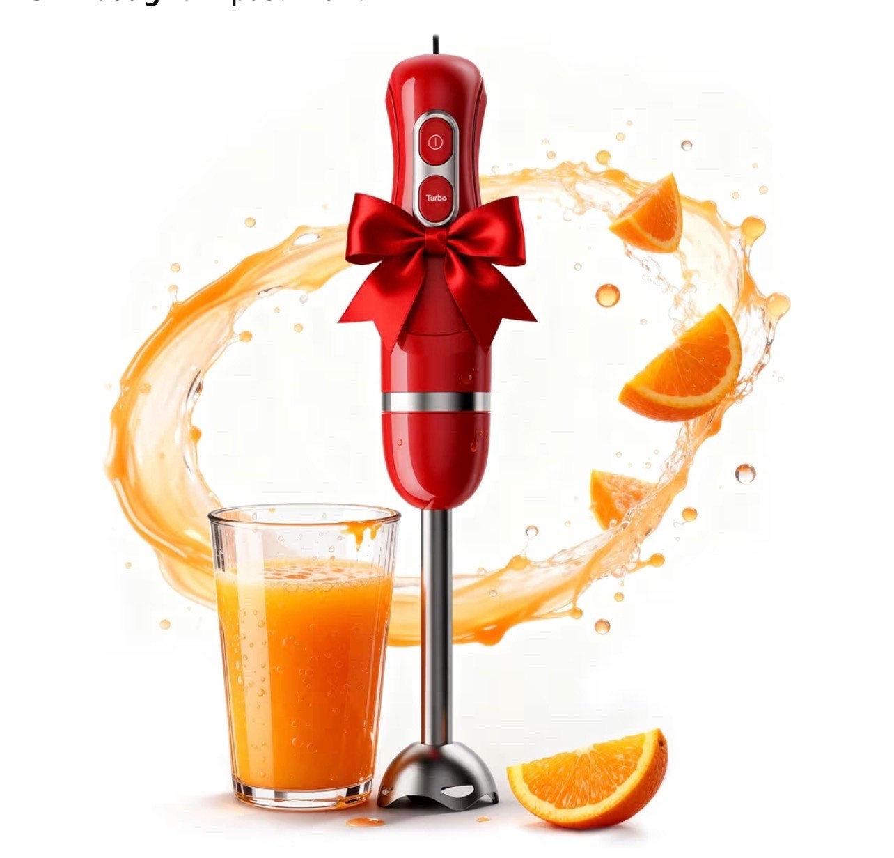 Immersion Blender Corded 400W, 2 Speed, Emulsifier, Blend, BPA-Free
Hand Blender Stick Mixer, Ergonomic Handle, Stainless Steel Blades, Effortless Blending for Soup, Smoothies, Puree, Baby Food

#LTKHome #LTKSaleAlert #LTKmomlife