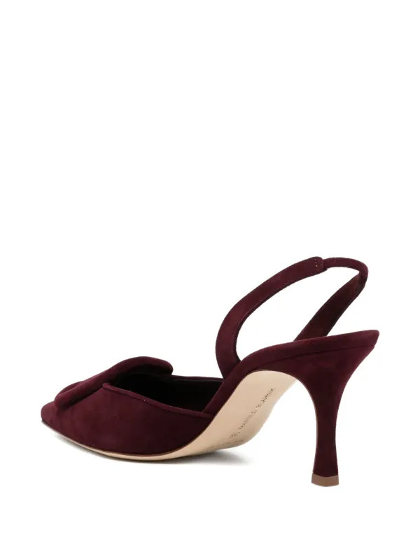 Manolo Blahnik Maysli Pumps 70mm | Violett | FARFETCH TR | Farfetch Global