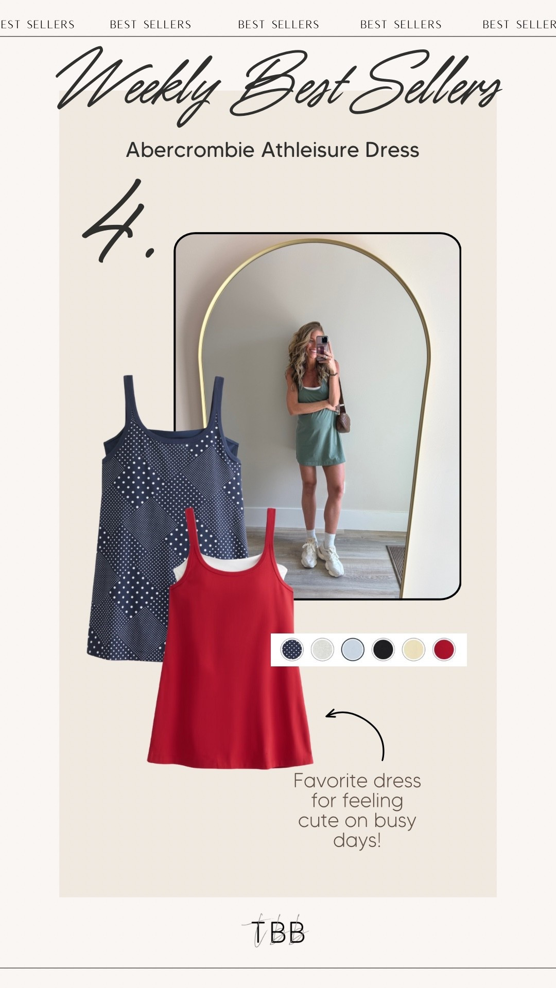 This @abercrombie dress is one of my favorites! They have so many new colors for spring too! 

#LTKActive #LTKootd #LTKTall