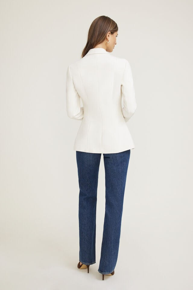 Single Button Fitted Blazer | Dynamite Clothing