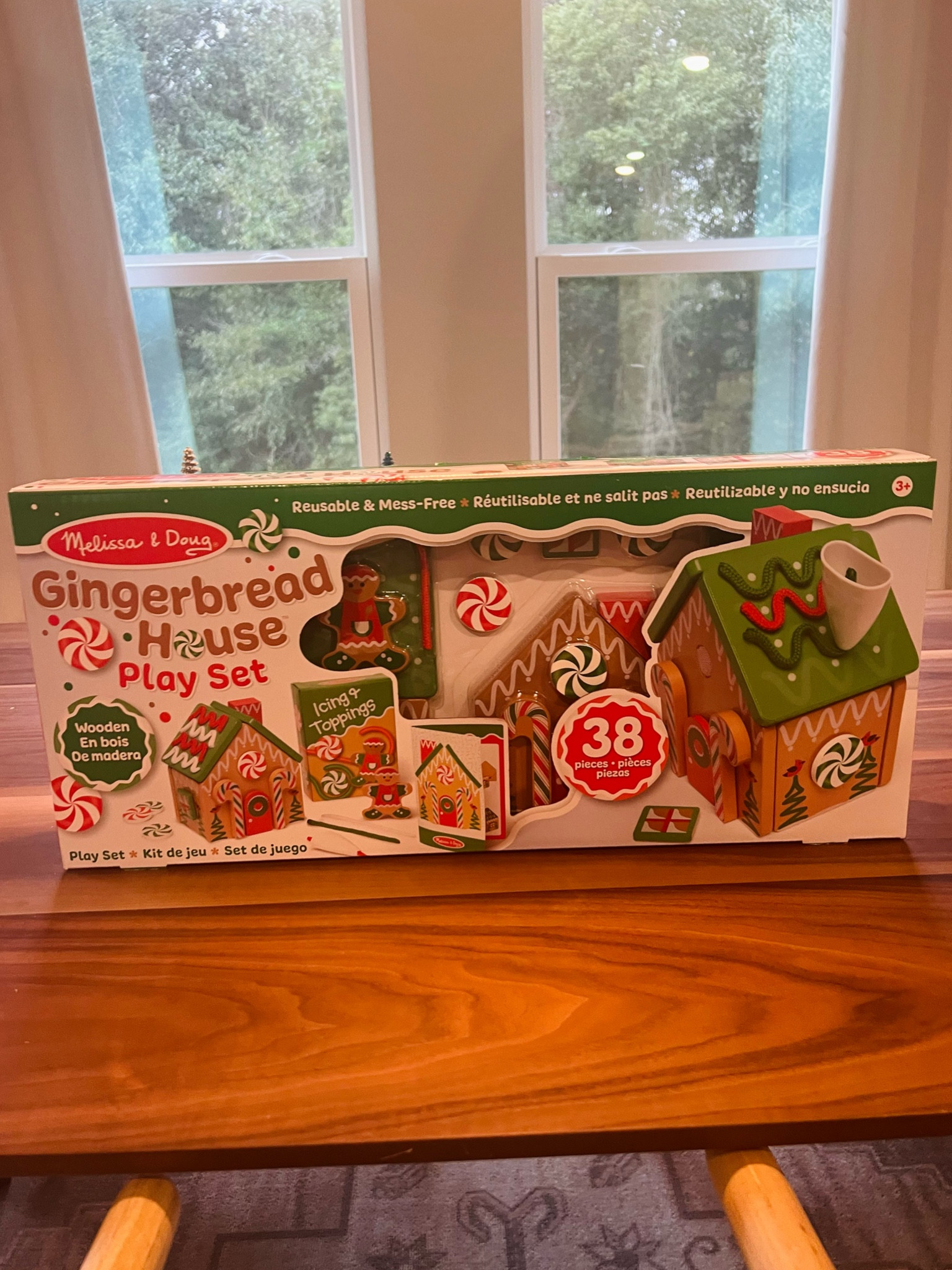 Probably the cutest little Gingerbread House ever!!! Best of all, it’s MESS FREE! 🏡 🍪 
melissa and doug toys/ walmart holiday/ walmart christmas/ kids gingerbread house/ christmas gift guide

#LTKFamily #LTKKids #LTKHoliday