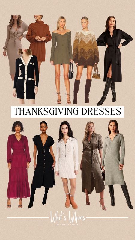 Thanksgiving Dresses, thanksgiving outfit ideas, dresses, fall outfit, fall outfit inspo, dress, midi dress, sweater dress 

Follow my shop @whitswhims on the @shop.LTK app to shop this post and get my exclusive app-only content!

#liketkit #LTKSeasonal #LTKHoliday
@shop.ltk
https://liketk.it/3TVmr