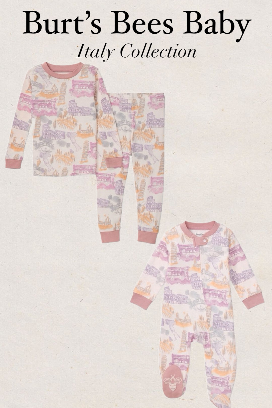 Burt’s Bees Baby Italy collection
Italian pajamas
Italy
Destination
Travel
Kids pajamas
Matching siblings pajamas
Baby pajamas
Toddler pajamas
Pasta pajamas
Cannoli pajamas
Gelato pajamas
Venice pajamas
Gondola
Amalfi coast

#LTKBaby #LTKKids #LTKFindsUnder50