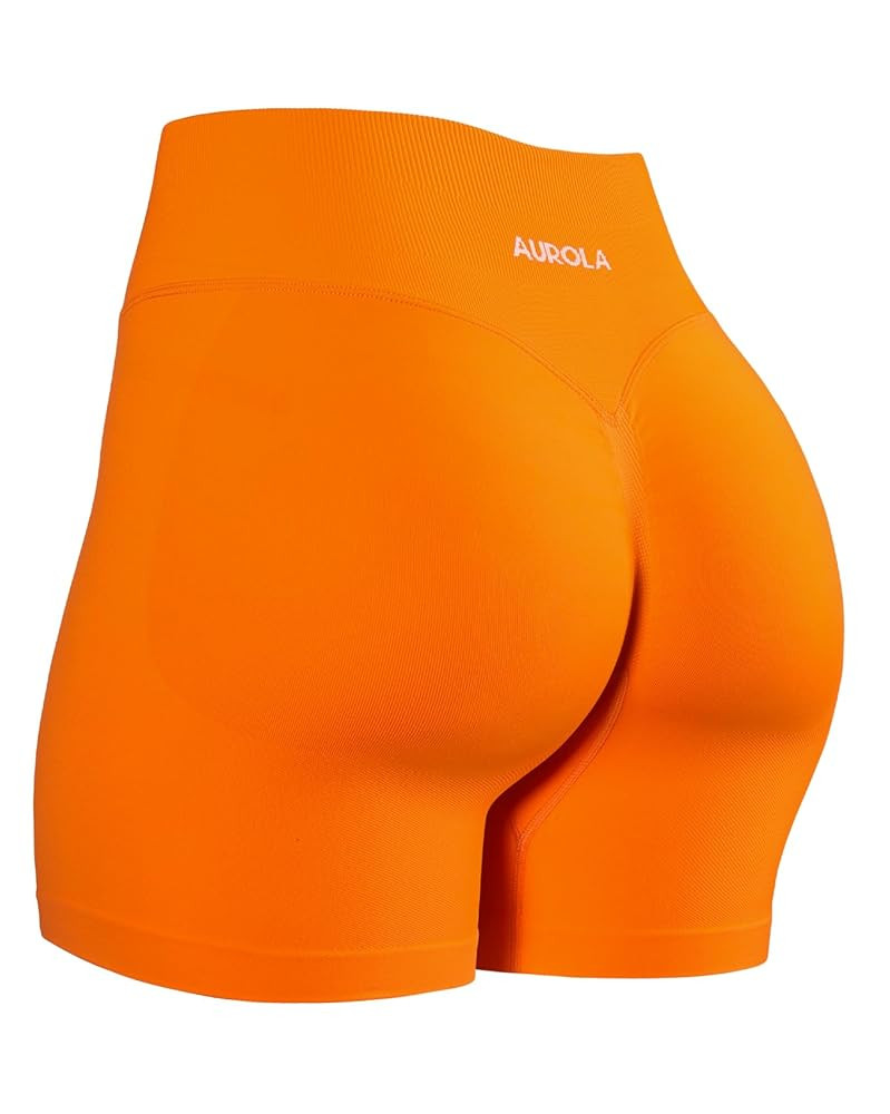 AUROLA Influence Workout Shorts for Women,2.5 3.5 4.5 5.5 6.5 No Roll Up Squat Proof Scrunch Seam... | Amazon (US)