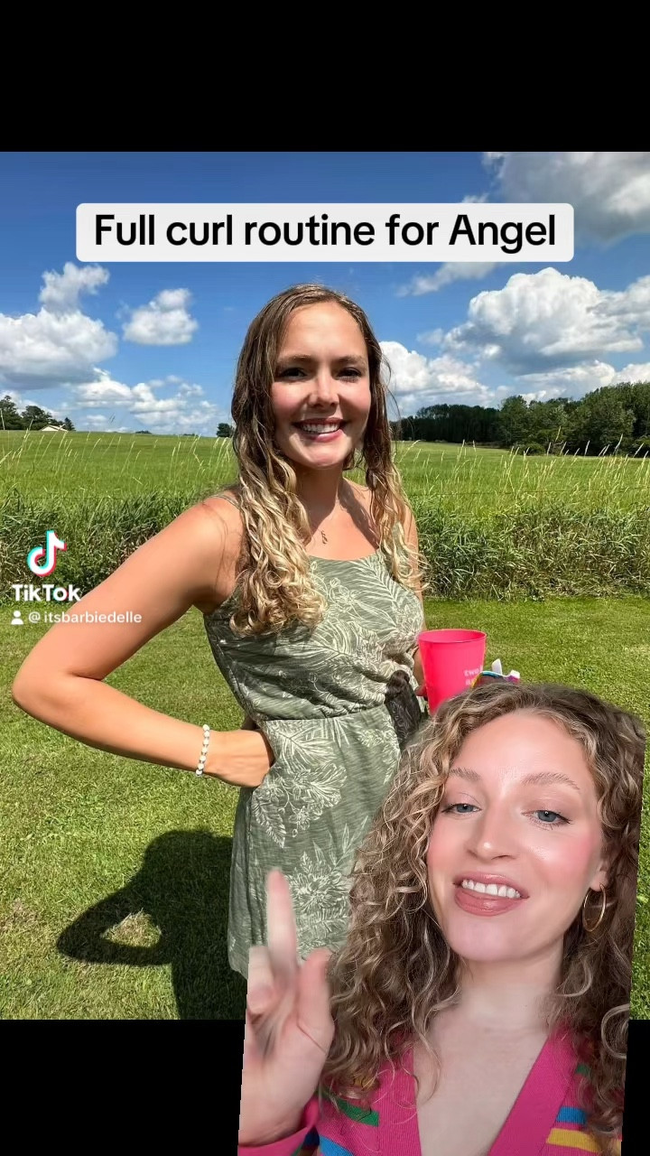 All the products for Angels full curl routine!