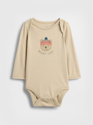Baby First Favorites Organic Cotton Graphic Bodysuit | Gap (US)