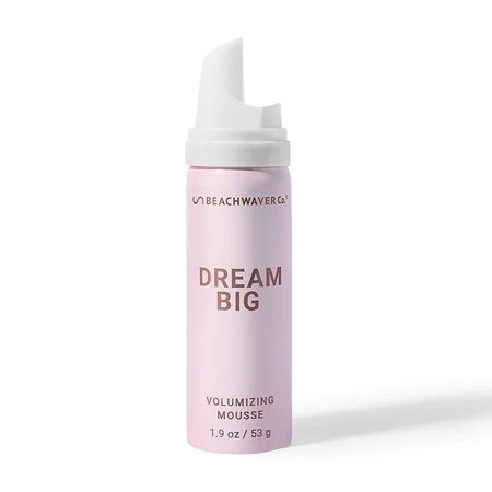 Beachwaver Dream Big Volumizing Mousse, Hair Mousse, Travel Size, 1.9 oz | Walmart (US)