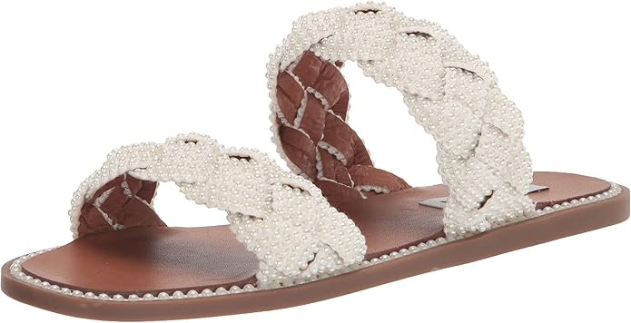 Steve Madden Women's Newbie Flat Sandal | Amazon (US)