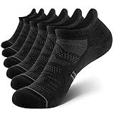 6 Pack Women's Ankle Running Socks Cushioned Low Cut Tab Athletic Socks | Amazon (US)
