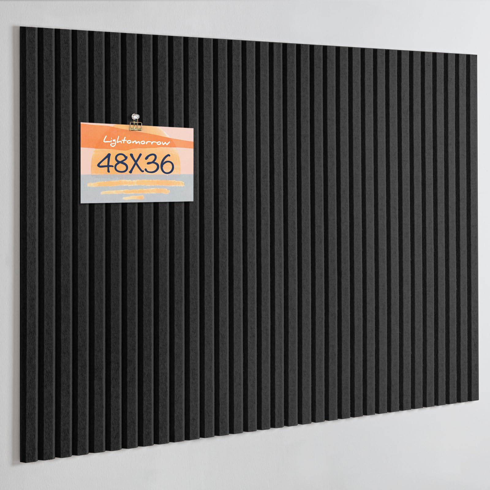 Large Bulletin Board - 48 x 36 Inches, Decorative Felt Pin Board for Wall - 4' x 3' Foldable Phot... | Amazon (US)