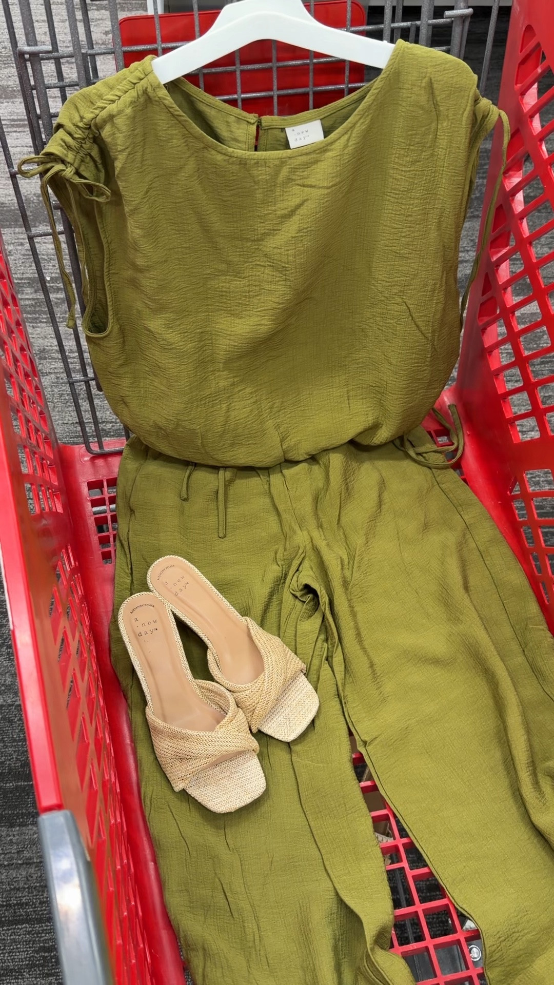 Target matching set, love this olive green, also comes in two other colors. Dress up or down. #targetstyle

#LTKOver40