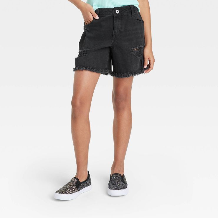 Girls' Bermuda Denim Shorts - art class™ | Target