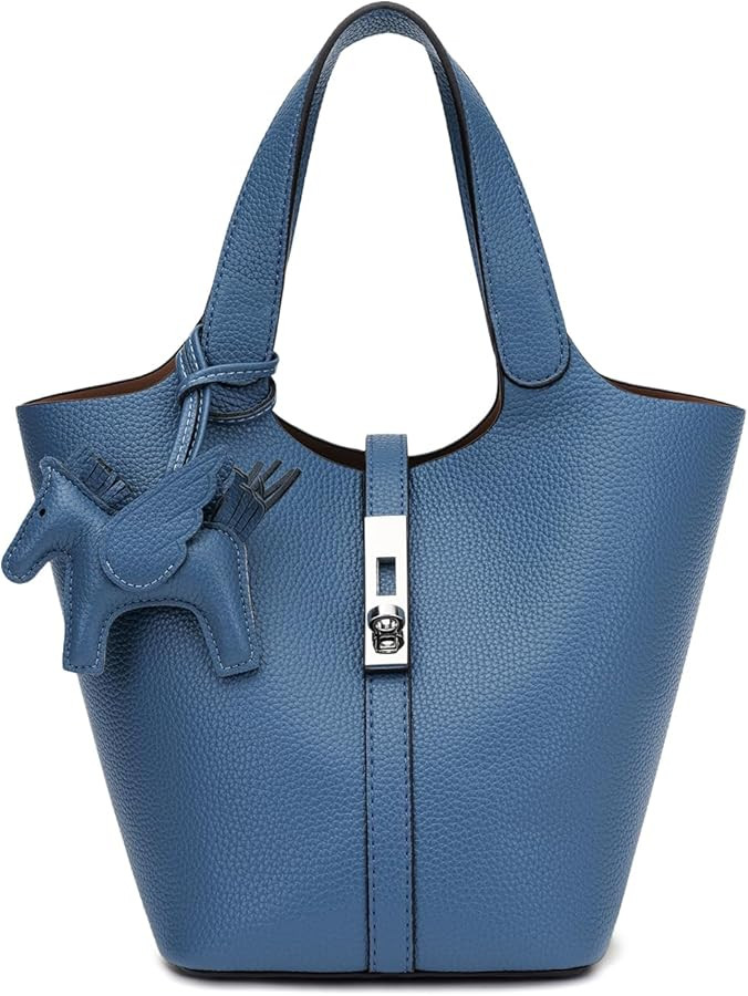 Top Handle Bag for Women Vegan Leather Handbag for Women Women's Shoulder Handbag | Amazon (US)