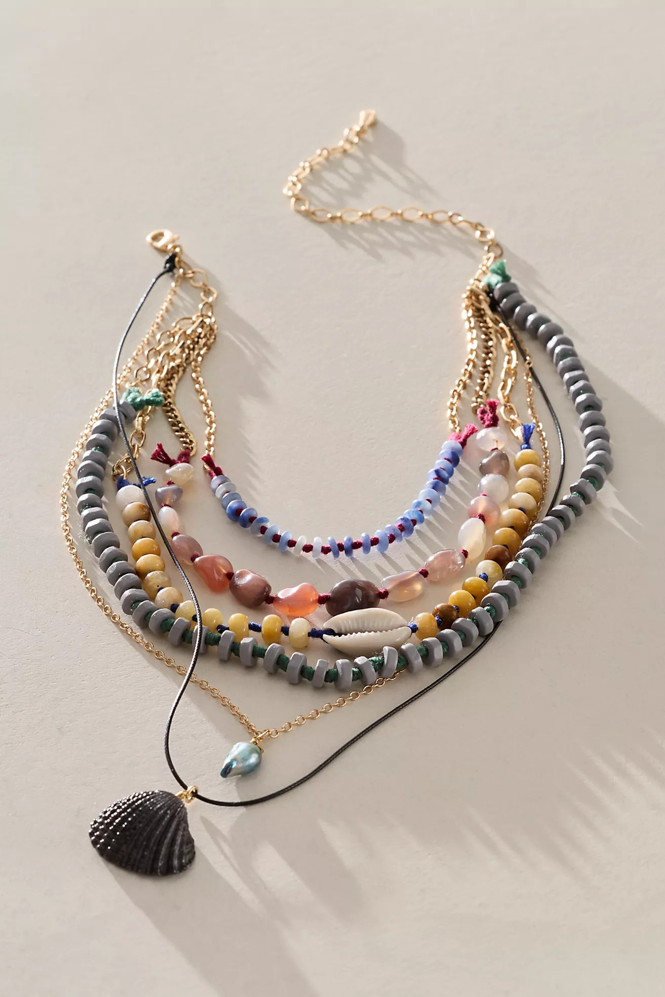 Ariana Ost Hailee Beaded Necklace | Free People (Global - UK&FR Excluded)