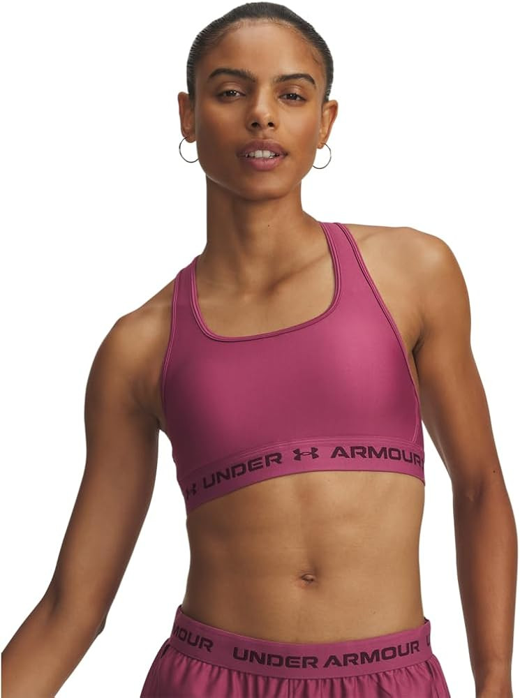 Under Armour Women’s Crossback Mid Impact Sports Bra | Amazon (US)